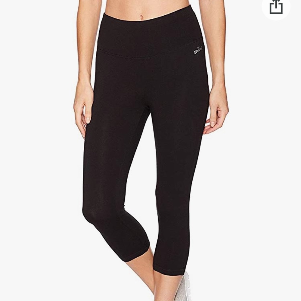 New high waisted crop Spalding leggings